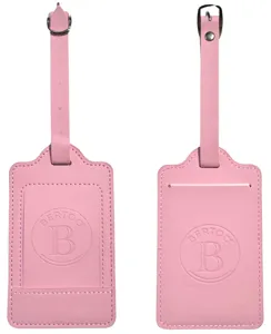 Bertoo jmenovka na zavazadlo Silvia růžová-PU Bertoo jmenovka na zavazadlo Silvia růžová-PU