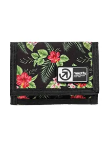 Peněženka Meatfly Dewey černá/červená Peněženka Meatfly Dewey černá/červená