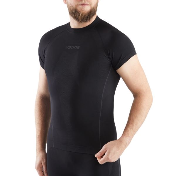 Pánské triko s krátkým rukávem Eiger (Top) černá
