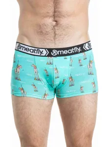 Pánské boxerky Meatfly Balboa Double tyrkysová/šedá Pánské boxerky Meatfly Balboa Double tyrkysová/šedá