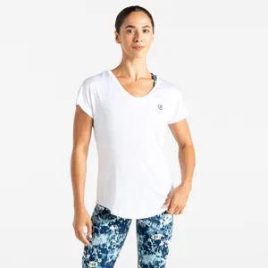 Dámské funkční tričko Dare2b VIGILANT bílá Dámské funkční tričko Dare2b VIGILANT bílá