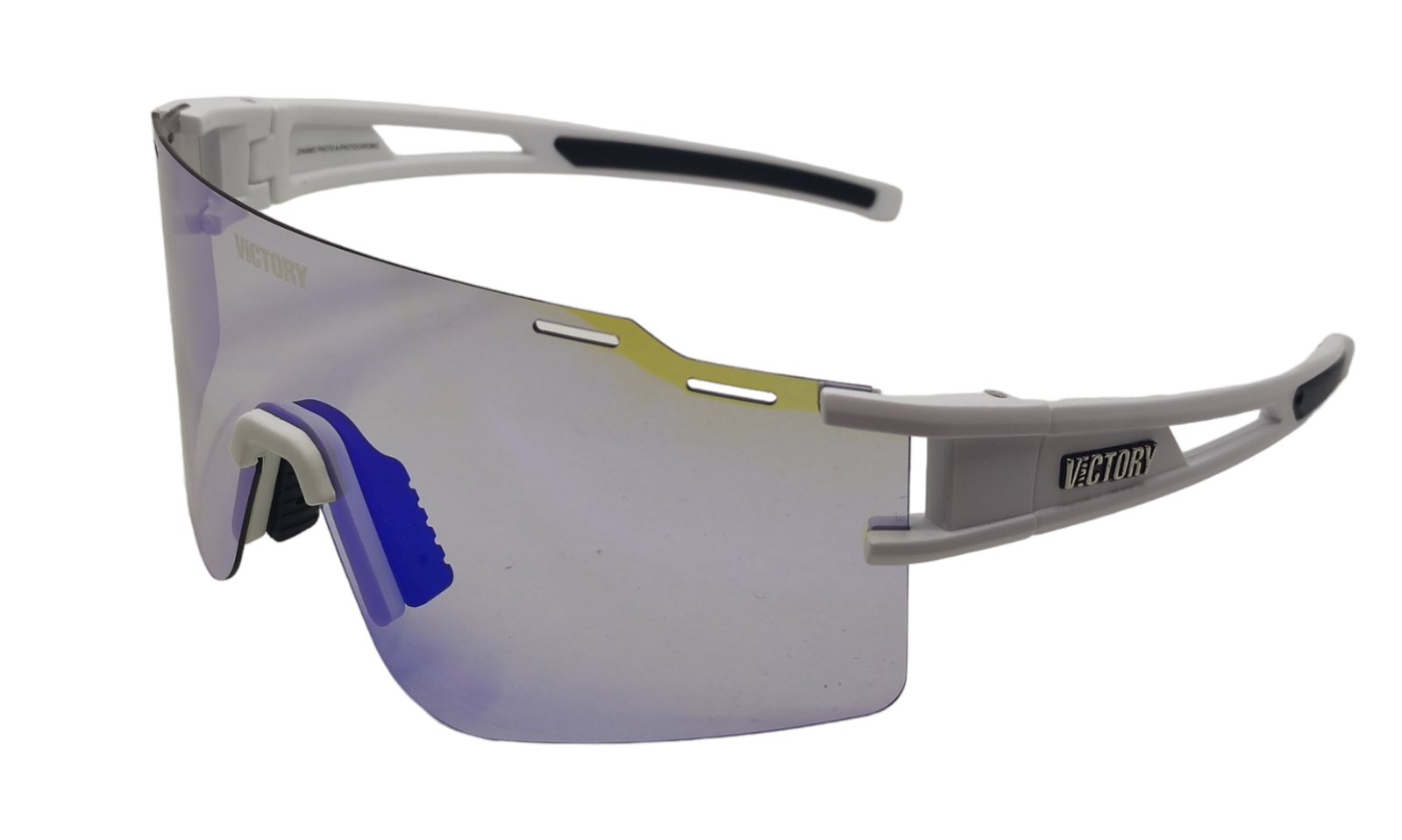 Fotochromatické sportovní brýle victory dinamic photo a bílá