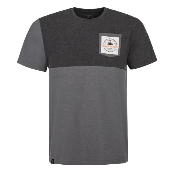 Pánské tričko KILPI MELANG-M tmavě šedá