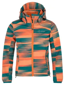 Dívčí softshellová bunda Kilpi RAVIA-J korálová Dívčí softshellová bunda Kilpi RAVIA-J korálová