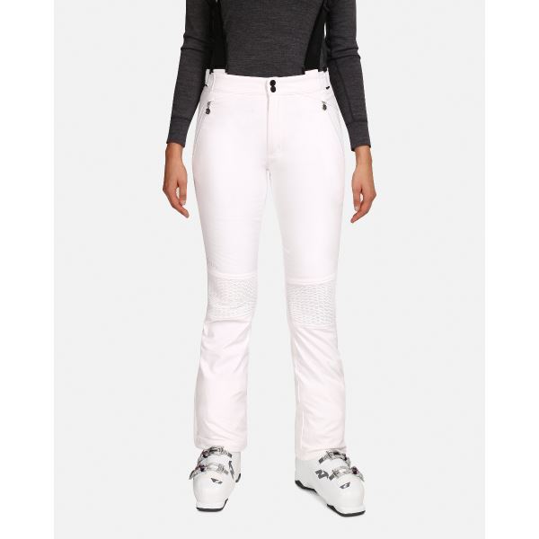 Dámské softshellové lyžařské kalhoty Kilpi DIONE-W bílá