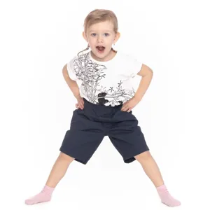 Dětské kraťasy BUSHMAN CAPER tmavě modrá Dětské kraťasy BUSHMAN CAPER tmavě modrá