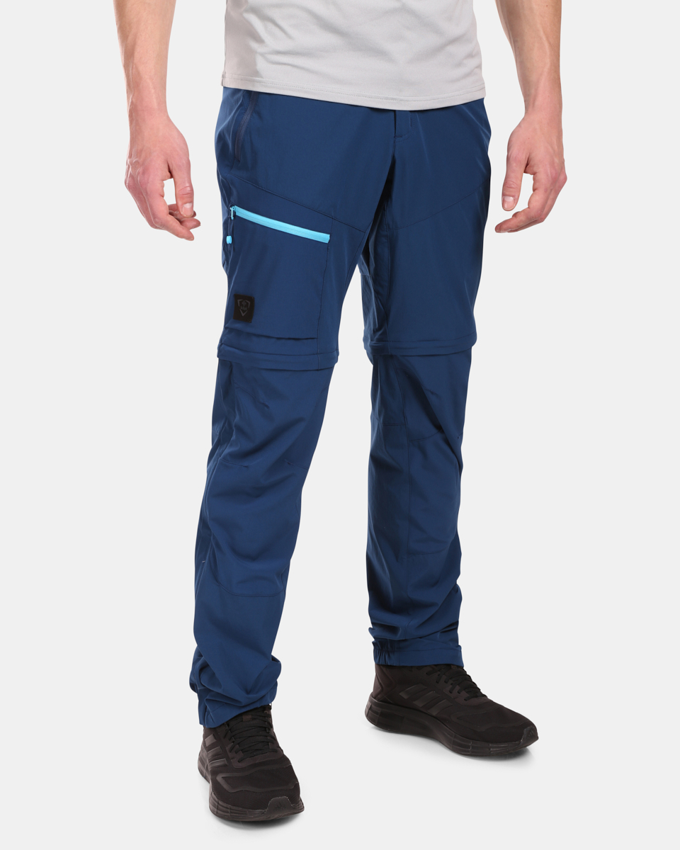 Pánské outdoorové odepínací kalhoty kilpi hosio-m tmavě modrá 3xl