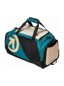 Cestovní taška Meatfly Rocky petrolejová/béžová Cestovní taška Meatfly Rocky petrolejová/béžová