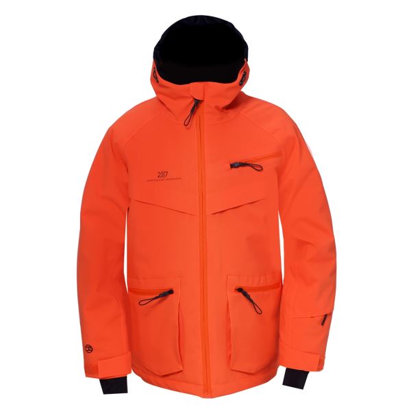 Dětská lyžařská bunda 2117 ISFAL oranžová