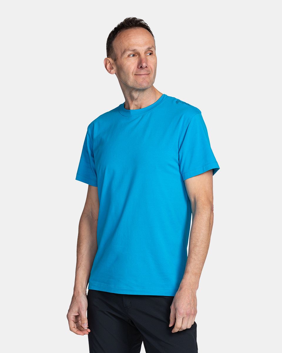 Pánské bavlněné triko kilpi promo-m modrá 3xl