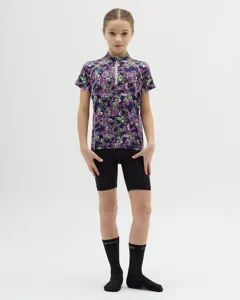 Dětský cyklistický dres Silvini Scrivia růžová/černá Dětský cyklistický dres Silvini Scrivia růžová/černá