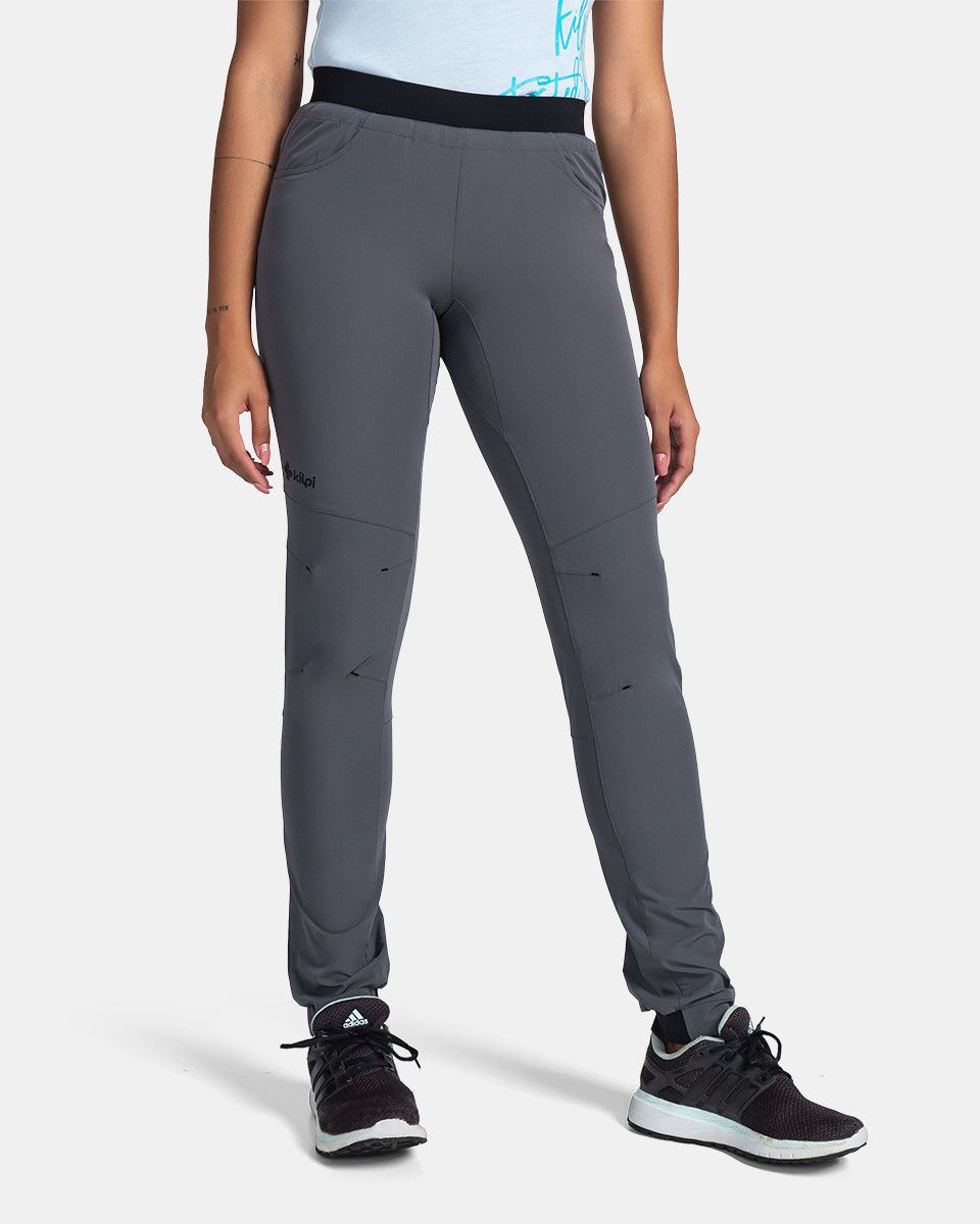 Dámské outdoorové kalhoty kilpi mimi-w tmavě šedá 44