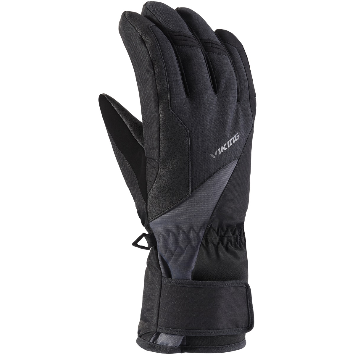Pánské lyžařské rukavice viking santo černá 10