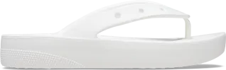 Dámské žabky Crocs CLASSIC PLATFORM bílá Dámské žabky Crocs CLASSIC PLATFORM bílá