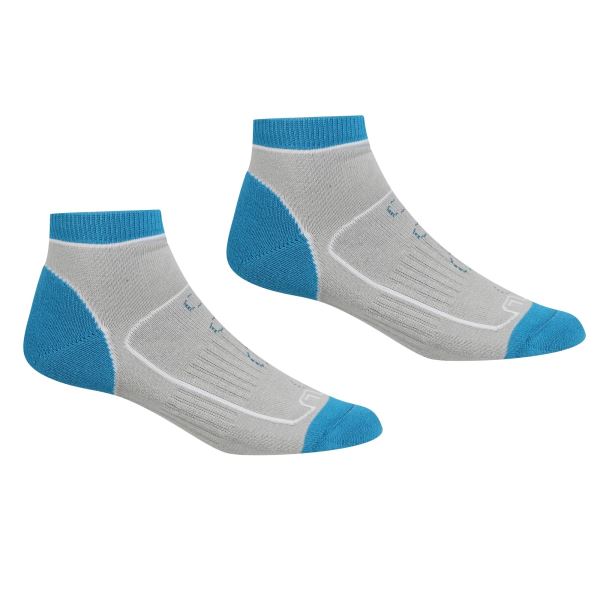 Dámské ponožky Regatta SAMARIS TRAIL modrá/šedá