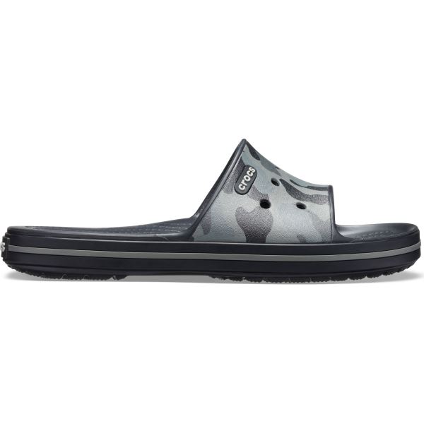 Pánské pantofle Crocs Crocband III Seasnl Graphc šedá/černá