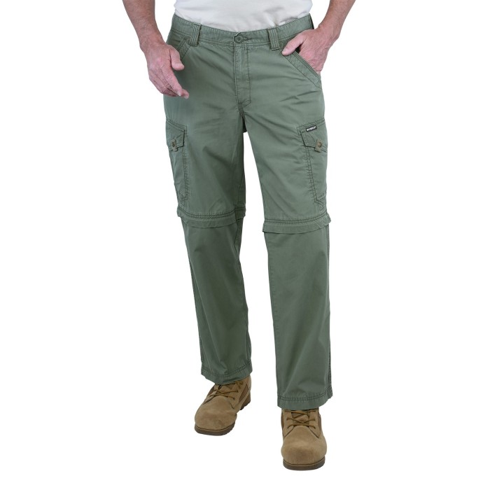 Pánské odepínací kalhoty bushman sanford khaki 48p