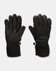 Unisex lyžařské rukavice Kilpi SKIMI-U černá Unisex lyžařské rukavice Kilpi SKIMI-U černá