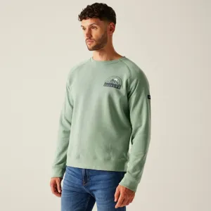 Pánská mikina Regatta NITHSDALE světle zelená Pánská mikina Regatta NITHSDALE světle zelená