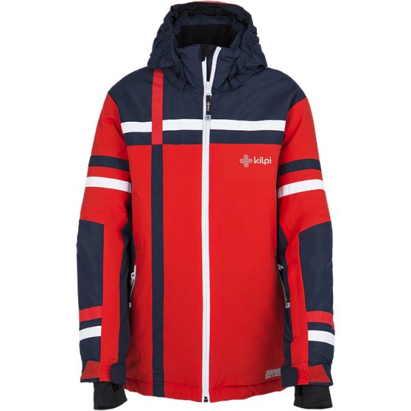 Dětské zimní lyžařská bunda KILPI TITAN-JB červená