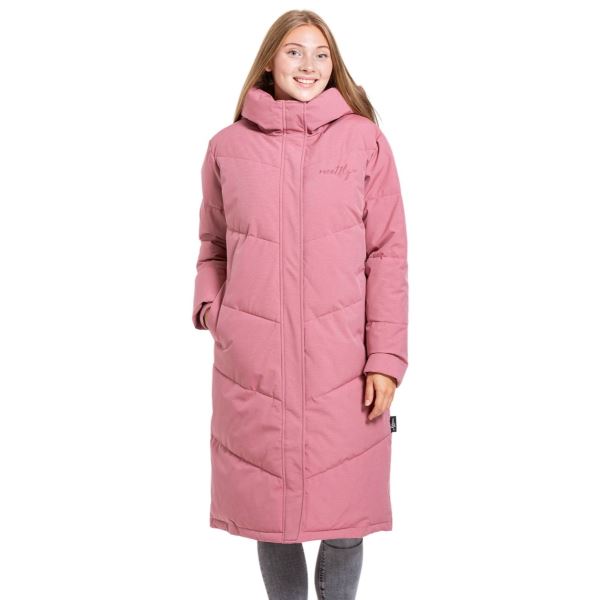 Dámský street kabát Meatfly Chloe růžová