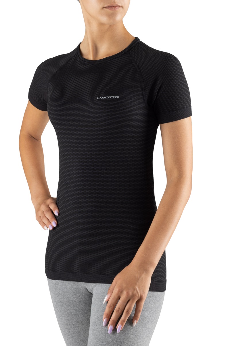 Lehké unisex tričko s krátkým rukávem easy dry černá xl