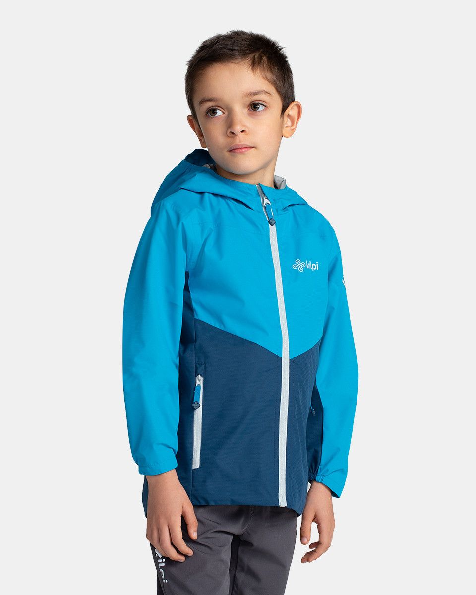 Chlapecká outdoorová bunda kilpi orleti-jb modrá 110-116