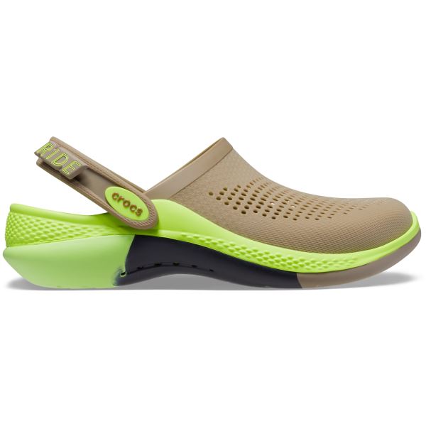 Unisex boty Crocs LiteRide 360 OMBRE MARBLED hnědá/zelená