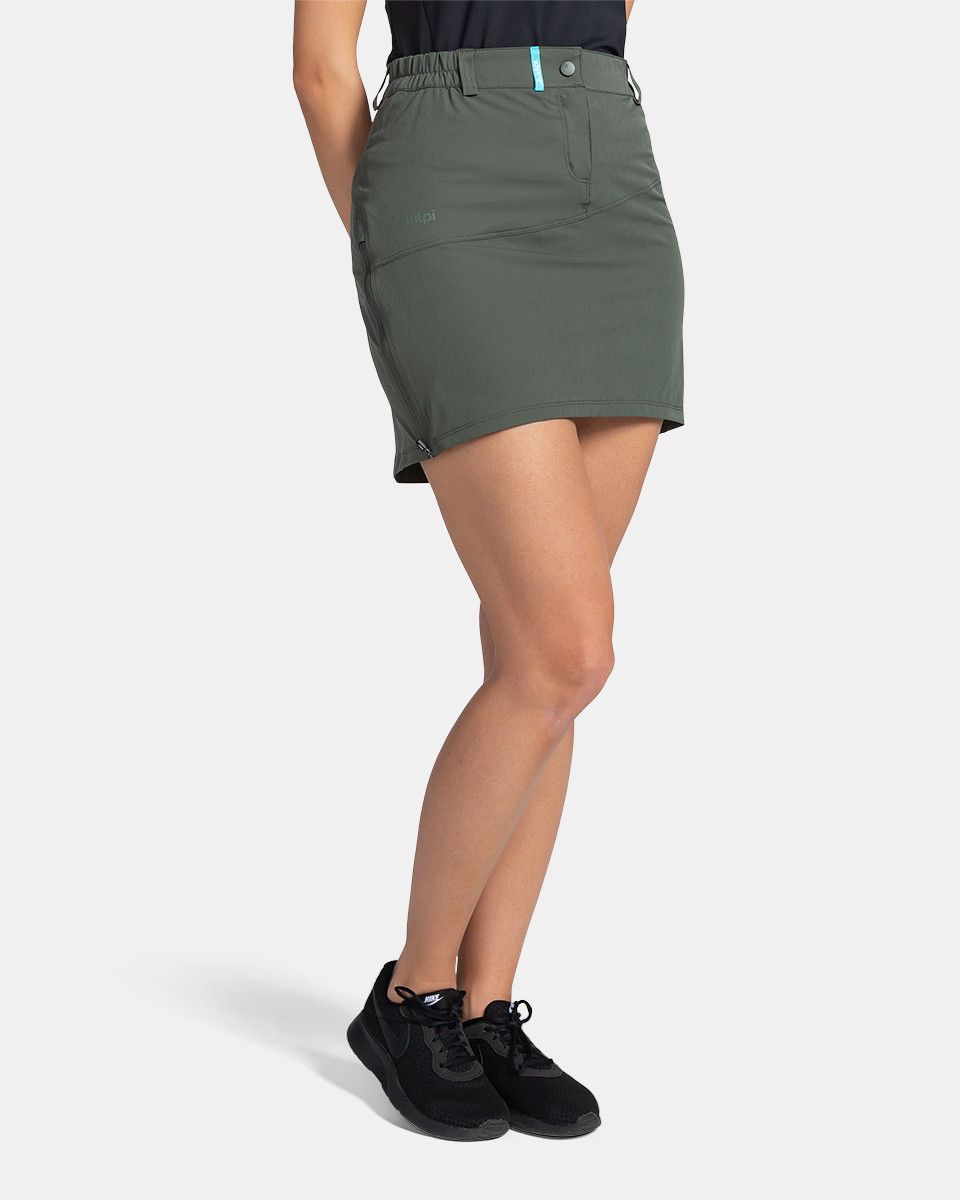 Dámská outdoorová sukně kilpi ana-w tmavě zelená 34