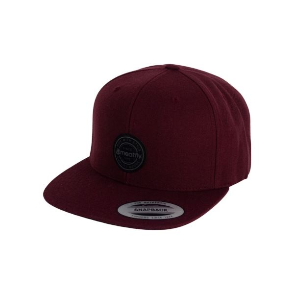 Kšiltovka Meatfly Hornet Snapback černá/tmavě červená