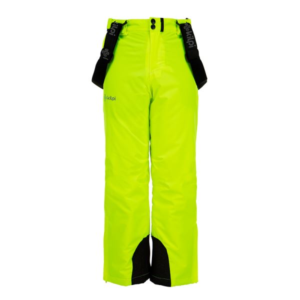 Dětské zimní lyžařské kalhoty KILPI METHONE-JB žlutá