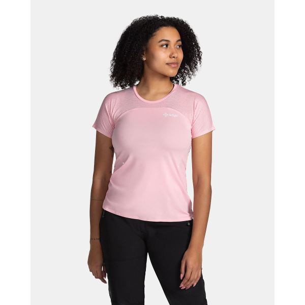 Dámské ultra lehké triko Kilpi AMELI-W světle růžová