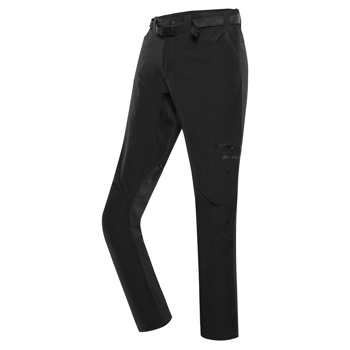 Pánské softshellové kalhoty alpine pro corb černá 44p