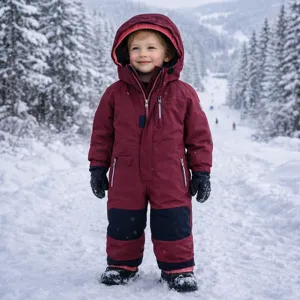 Dětská lyžařská kombinéza Killtec 4 tmavě růžová Dětská lyžařská kombinéza Killtec 4 tmavě růžová