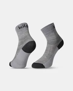 Outdoorové ponožky s merino vlnou Kilpi LIRIN-U světle šedá Outdoorové ponožky s merino vlnou Kilpi LIRIN-U světle šedá