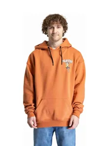 Unisex mikina Meatfly Fry oranžová Unisex mikina Meatfly Fry oranžová