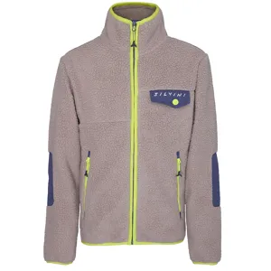 Dětská fleecová mikina Silvini Ortisei šedá Dětská fleecová mikina Silvini Ortisei šedá