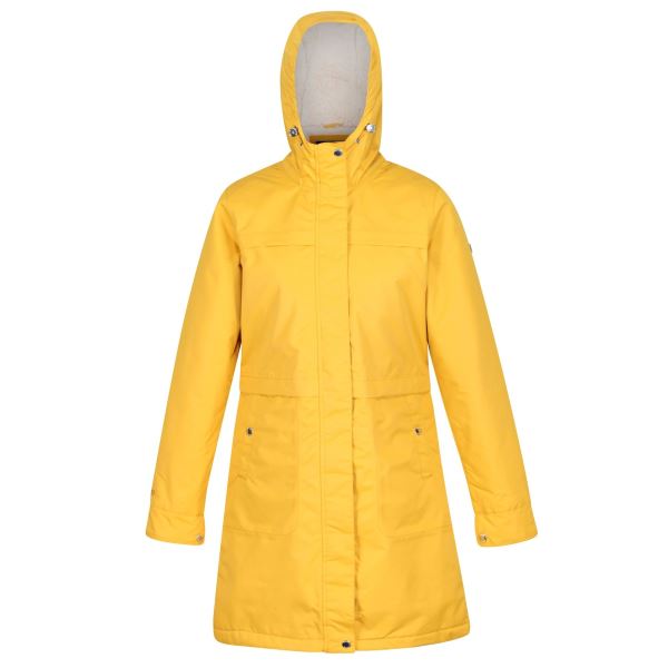Dámský zimní kabát Regatta REMINA žlutá