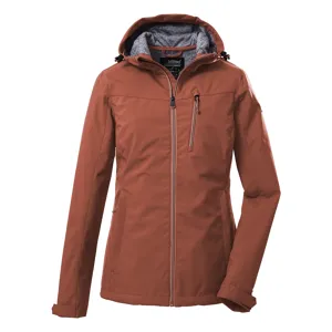 Dámská softshellová bunda Killtec 89 tmavě oranžová Dámská softshellová bunda Killtec 89 tmavě oranžová