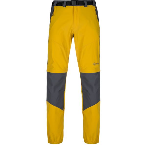 Pánské outdoorové kalhoty KILPI HOSIO-M žlutá
