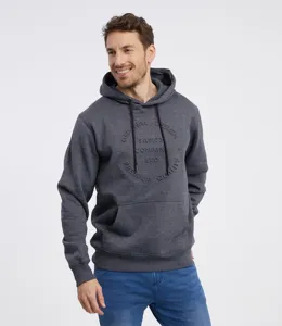 Pánská mikina s kapucí ALBUS SAM 73 šedá Pánská mikina s kapucí ALBUS SAM 73 šedá