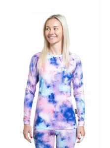 Dámské termo tričko Meatfly Capa fialová/růžová Dámské termo tričko Meatfly Capa fialová/růžová