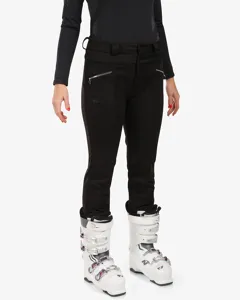 Dámské lyžařské softshellové kalhoty Kilpi MAURA-W černá Dámské lyžařské softshellové kalhoty Kilpi MAURA-W černá