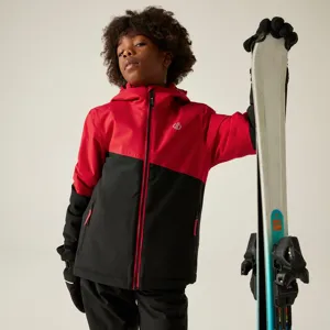 Dětská zimní lyžařská bunda Dare2b SNOW BASHER červená/černá Dětská zimní lyžařská bunda Dare2b SNOW BASHER červená/černá