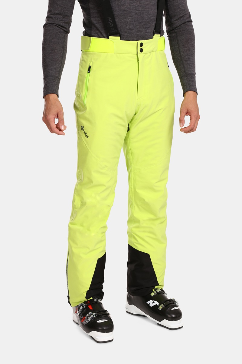 Pánské lyžařské kalhoty kilp ravel-m světle zelená l