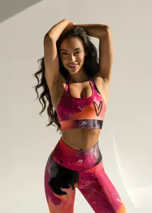 Dámská podprsenka KFIT® Tulip Y růžová Dámská podprsenka KFIT® Tulip Y růžová