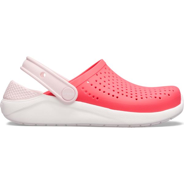 Dětské boty Crocs LiteRide Clog K růžová/bílá