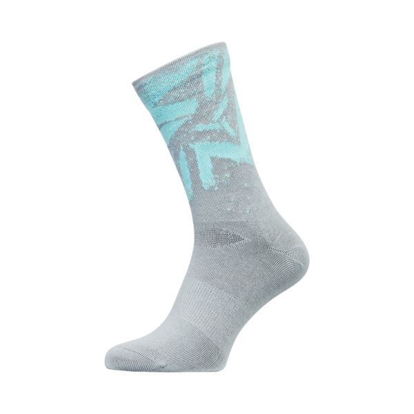 Unisex enduro ponožky Silvini Nereto šedá/modrá