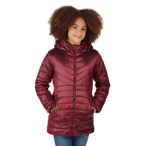 Dívčí prošívaný kabát Regatta BABETTE vínová Dívčí prošívaný kabát Regatta BABETTE vínová