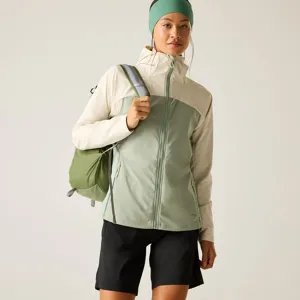 Dámská softshellová bunda Dare2b NOMADIC béžová/zelená Dámská softshellová bunda Dare2b NOMADIC béžová/zelená